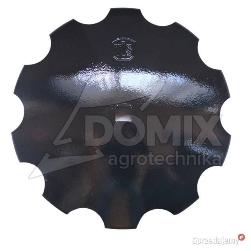 Talerz gładki uzębiony 510x4mm ośka 30x30