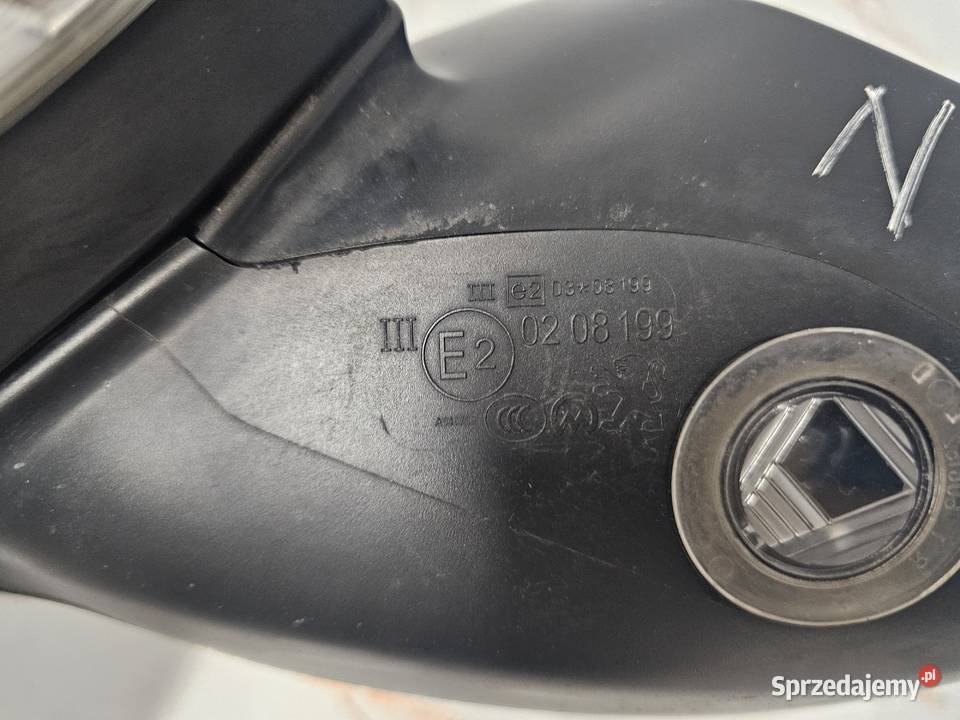 PEUGEOT 3008 I 12r lusterko prawe 65pin 11pin osobowe Lusterka zewnętrzne Kielce