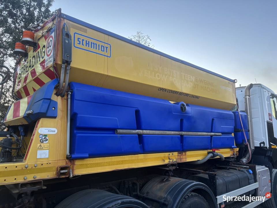 Renault K380 6x6 2016 Piaskarka solarka schmidt 15000kg Pługi (piaskarki) Ropczyce