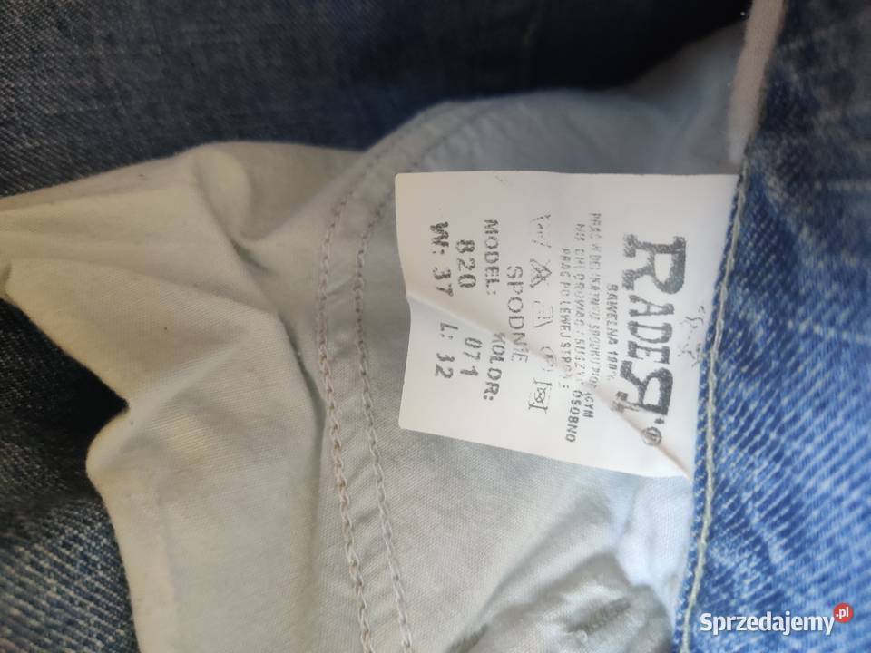 Spodnie jeans Rader Odzież codzienna Myszków sprzedam