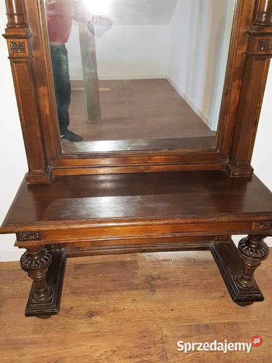 Piękne antyczne lustro przywiezione z Hiszpanii