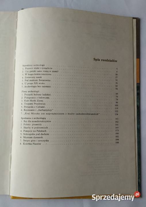 PRZYGODA Z ARCHEOLOGIĄ Jerzy Głosik Hajnówka sprzedam