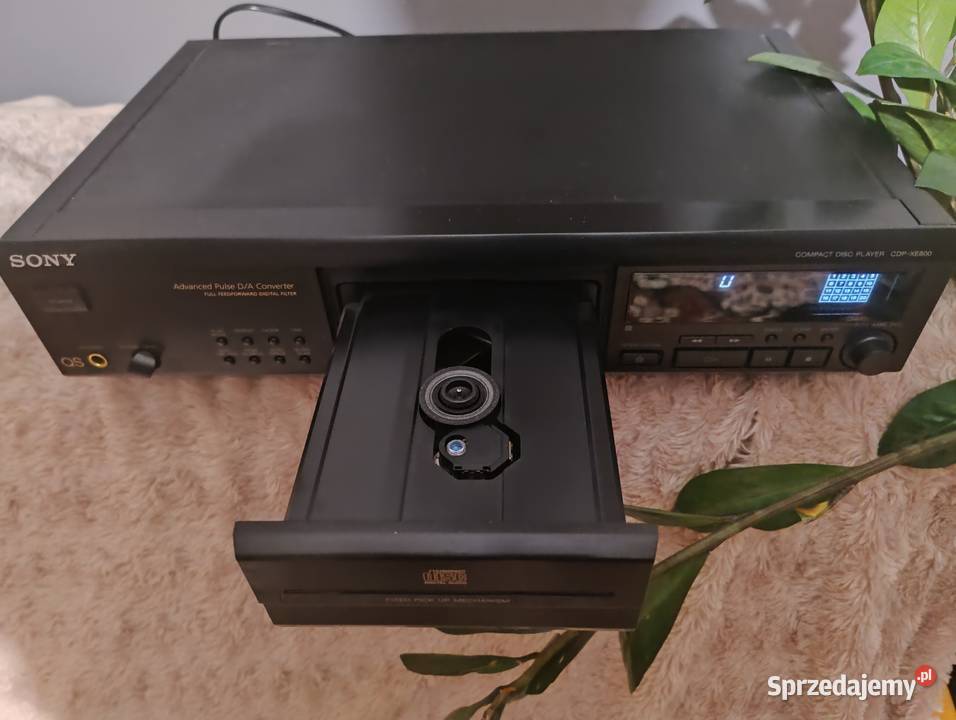 Odtwarzacz CD Sony cdp xe 800 z pilotem podkarpackie Trzebuska