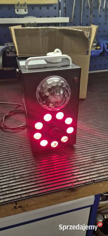 Wytwornica dymu led par kula 3w1 Konin sprzedam