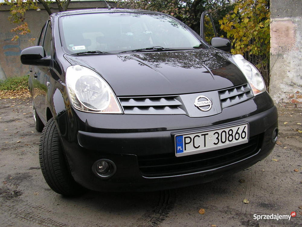 nissan note 16automat 2007 110KM Samochody osobowe wielkopolskie Krzyż Wielkopolski