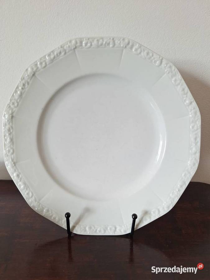 Rosenthal Biała Maria talerz obiadowy płytki 245 Gdańsk