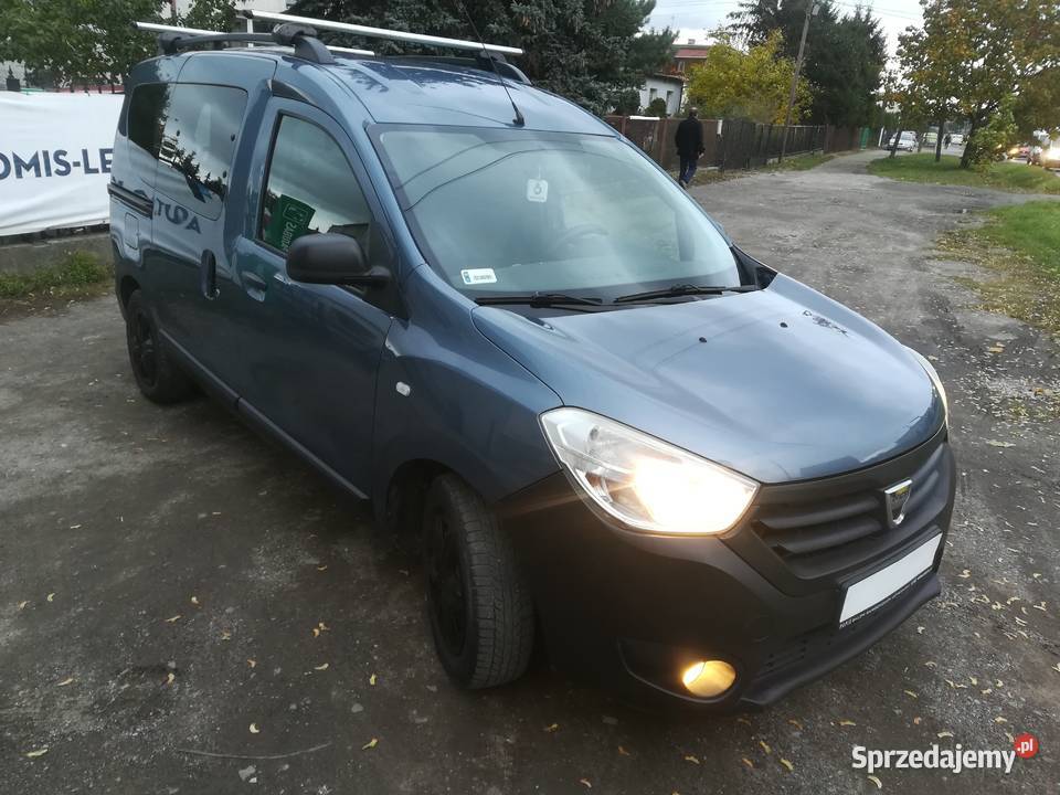 DACIA DOKKER 16i GAZ BRC 20134r Polski Salon relingi dachowe Bydgoszcz