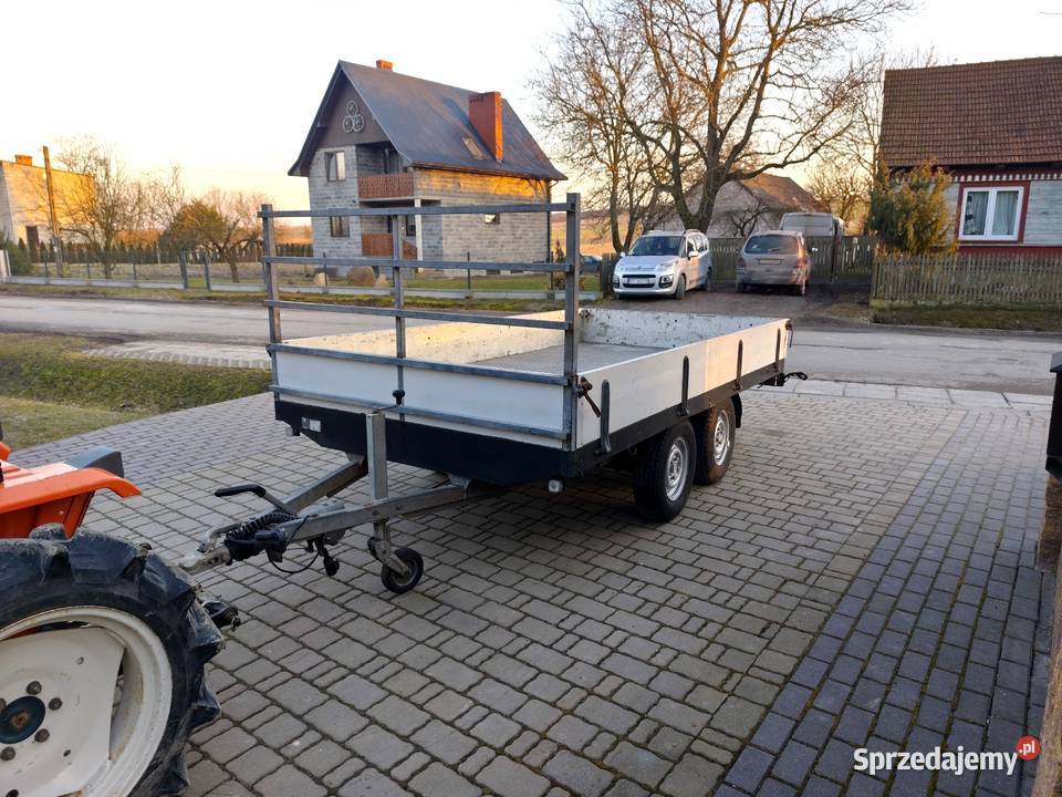 Przyczepa Platforma HAPERT DMC 2000 Rok produkcji 1993 Przyczepy i naczepy