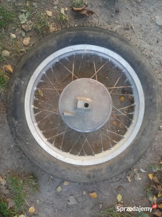 przednie koło MZ ES 250 Jaskółka dolnośląskie Świerzawa