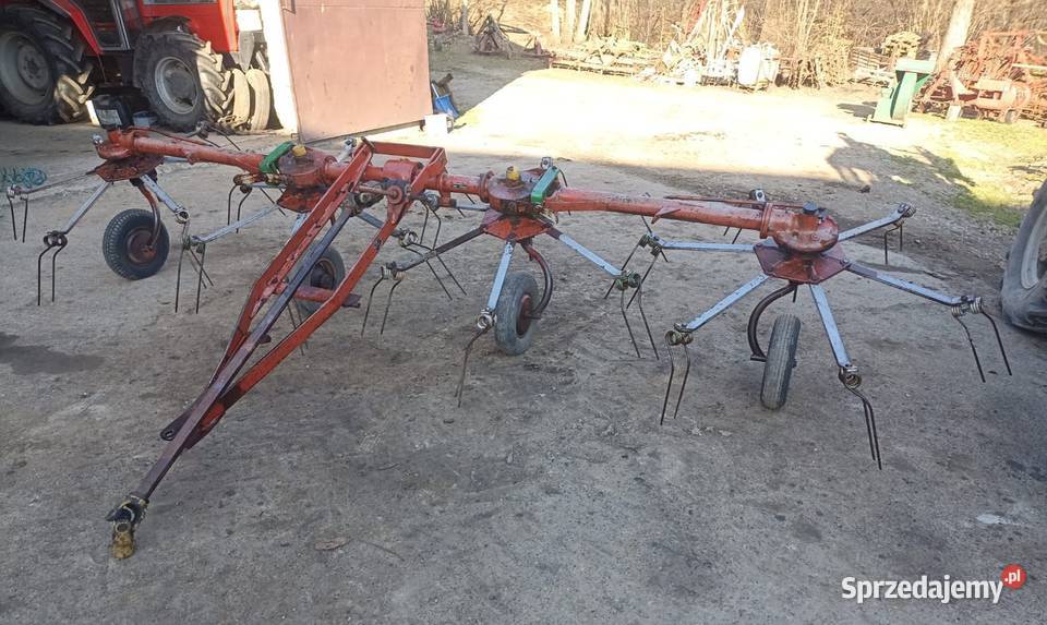 Przewracarka przetrząsacz karuzelowy Stoll Z500 małopolskie Pisarzowa