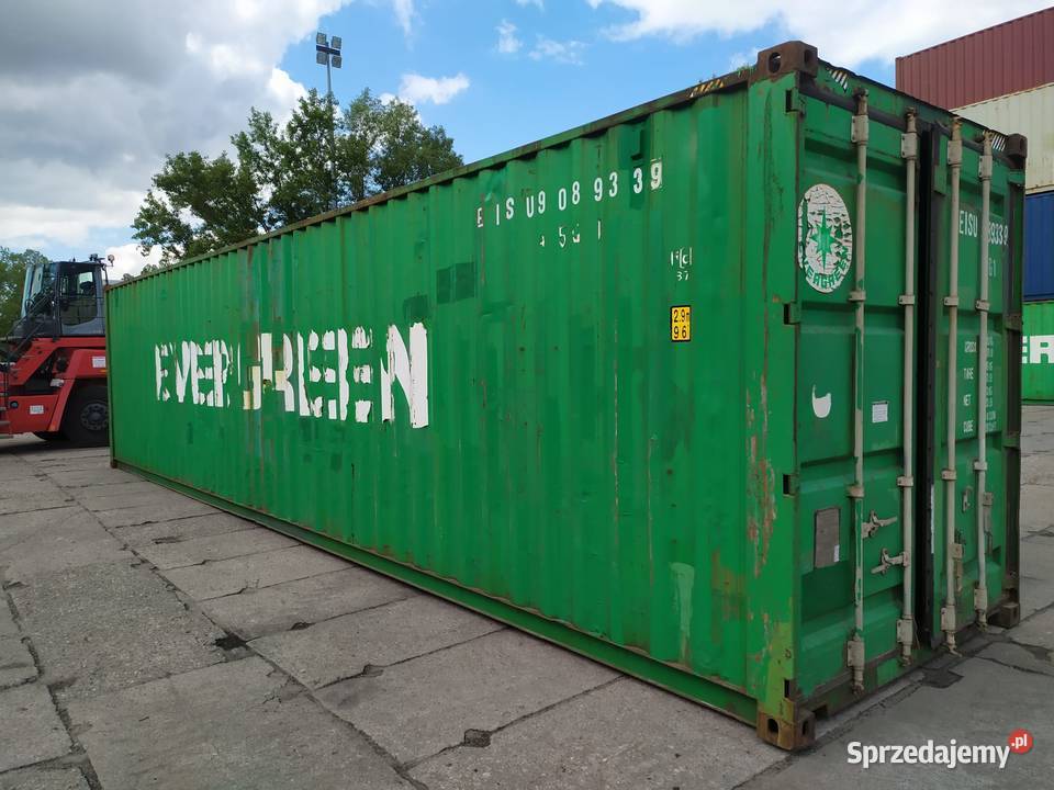 Kontener morski 12 metrowy 40 HC sprzedam Olsztyn