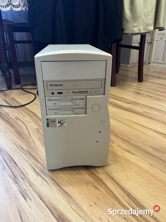 Zabytkowy komputer PC AT AMD K6III 400MHz małopolskie Brzana
