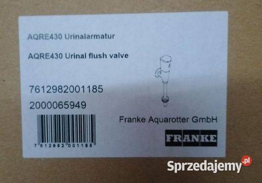 FRANKE Zawór spłukujący do pisuarów automatyczny Oblęgór