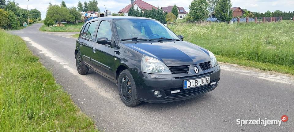 Renault Clio II 2005r 12 16v Benzyna Klima Led manualna Lubań