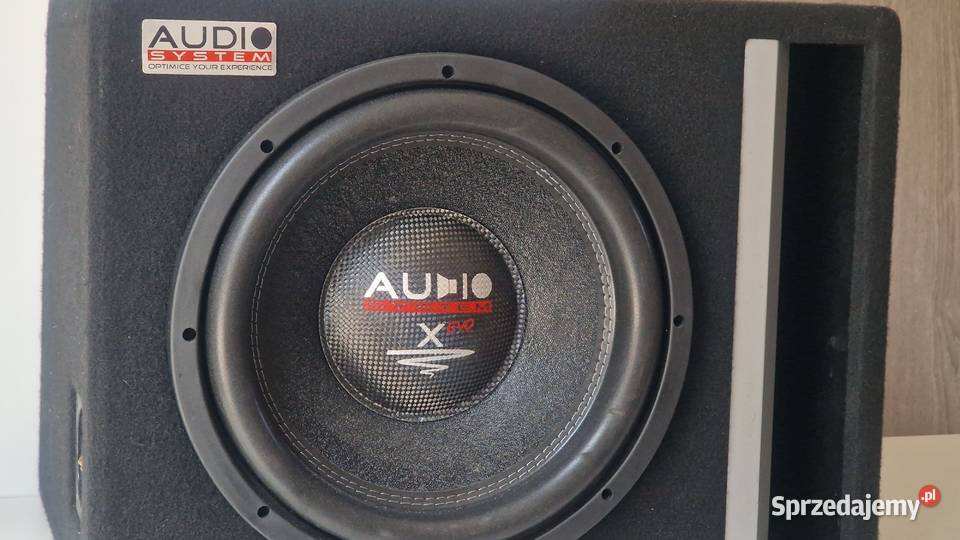 Subwoofer Audio System X12EVO 15001000W Moc 1500 Głośniki pomorskie Wejherowo