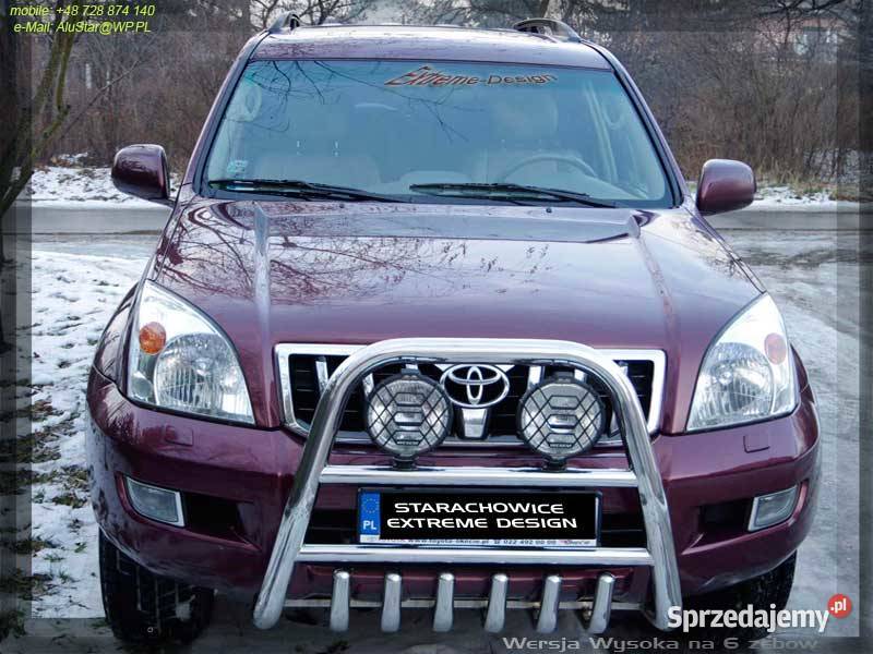 TOYOTA Orurowanie przód boki