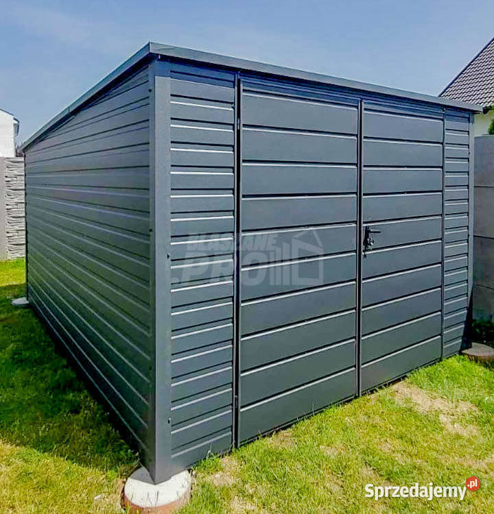 Schowek Domek Ogrodowy 3x45m Brama dwuskrzydłowa Zamość