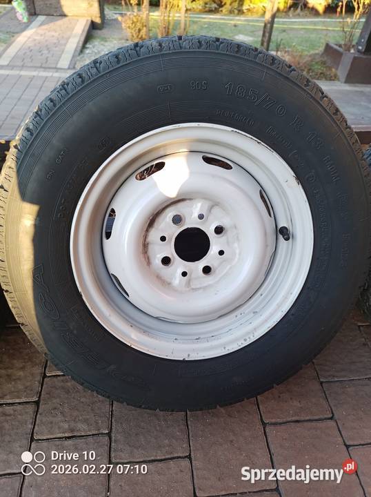 Kompletne koła do Poloneza Fiata 125p Kraków