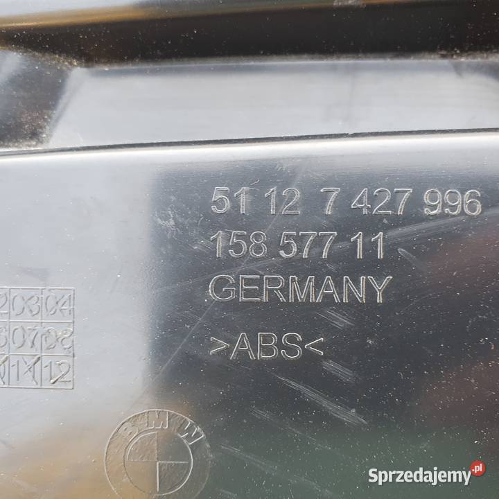 BMW G20 G21 ŚLIZG MOCOWNIE ZDERZAKA PRAWY TYŁ Trzciel