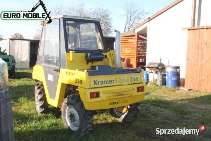 Ładowarka Kramer 314 2 osie skrętne Zeppelin Maszyny budowlane
