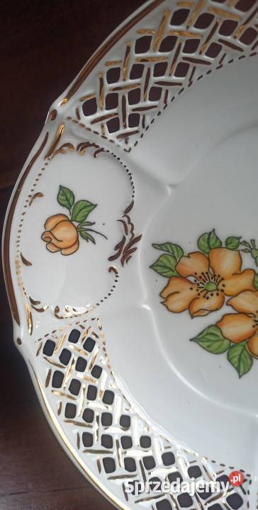 Patera z ażurem Kaiser Germany Ręcznie zdobiona sprzedam