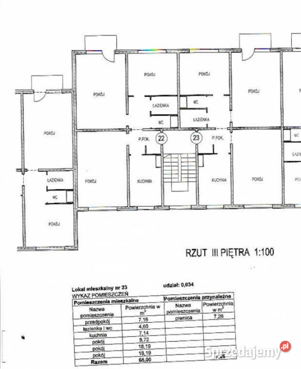 Sprzedam mieszkanie 65m2 Nidzica sprzedam