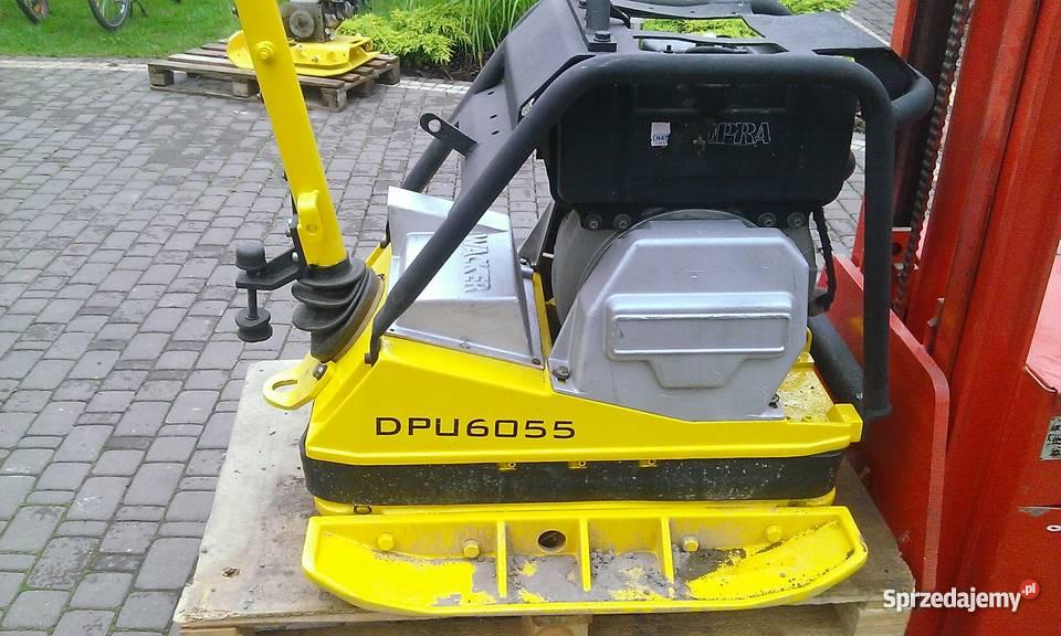 Zagęszczarka Wacker DPU 6055 9200 netto Fra Vat mazowieckie Lucynów