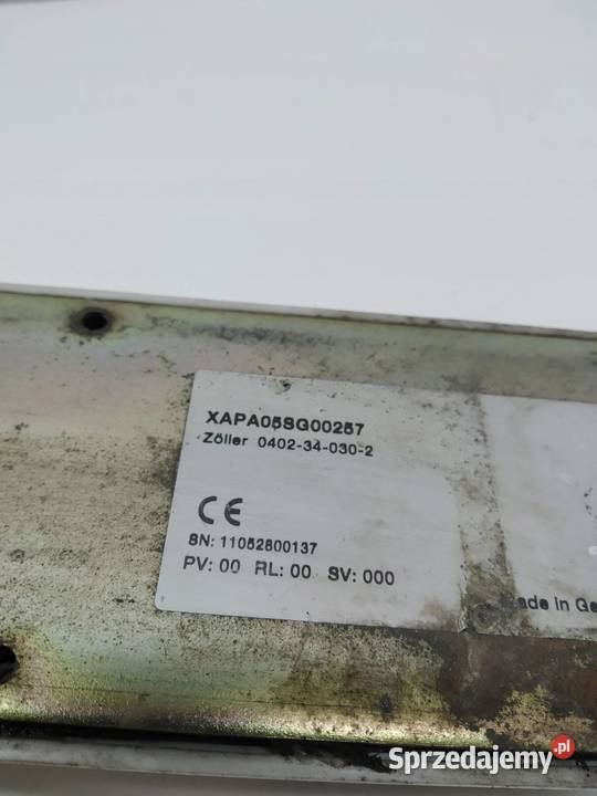 PRZEŁĄCZNIK PANEL STEROWANIA ŚMIECIARKA