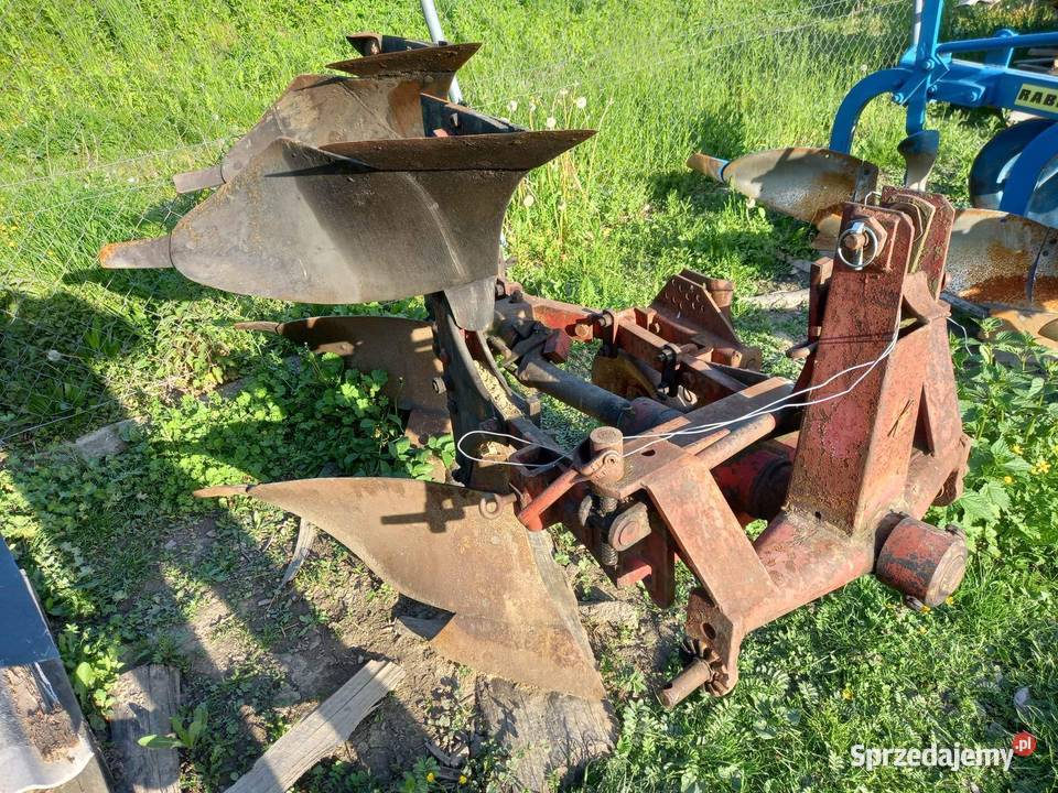 Pług obracalny dwuskibowy nieuszkodzony małopolskie Siemiechów