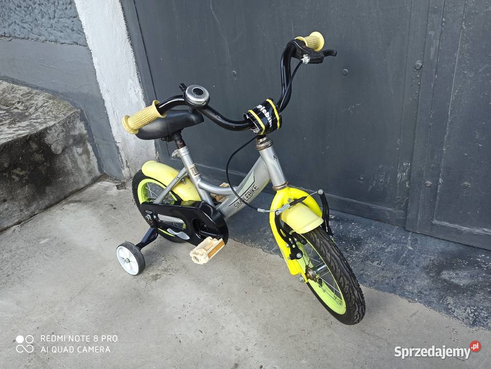 Rowerek Dzieciecy 12 SIMPLEBIKE Kółka Boczne Wieliczka sprzedam