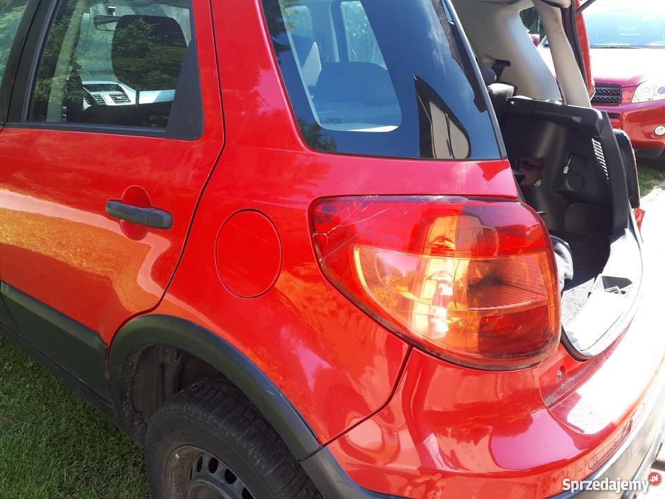 Fiat Sedici 16 uszkodzony wypadku podkarpackie Łańcut sprzedam