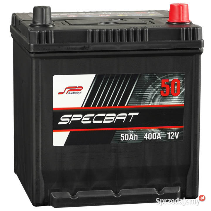 Akumulator SPECBAT 50Ah 400A Japan PRAWY PLUS Akumulatory Gdynia