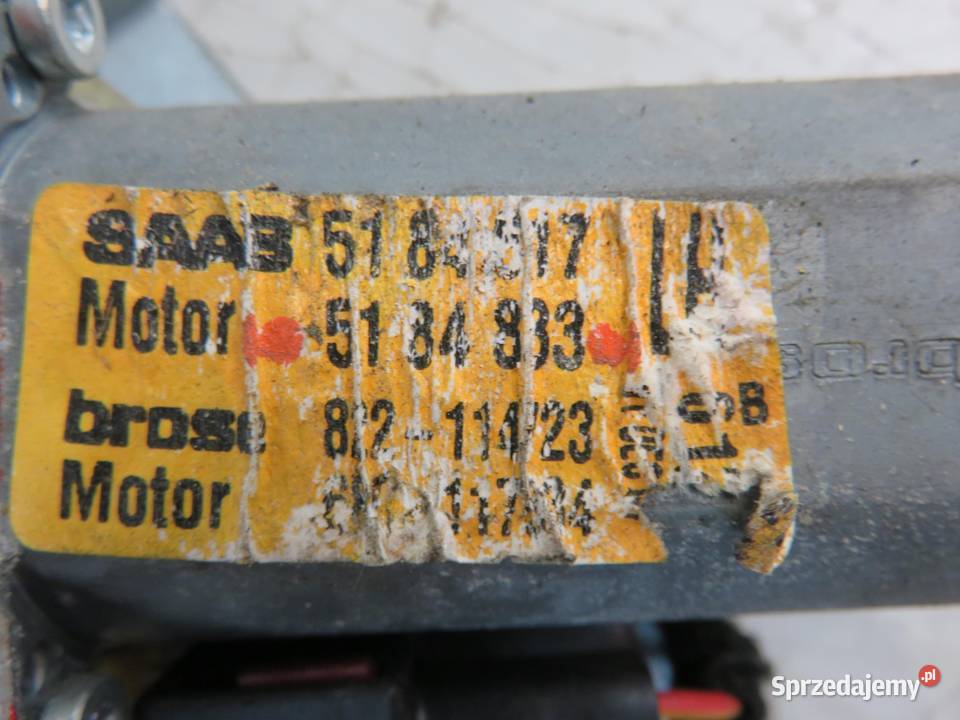 PODNOŚNIK SZYBY LEWY PRZEDNI SAAB 95 YS3E sprzedam