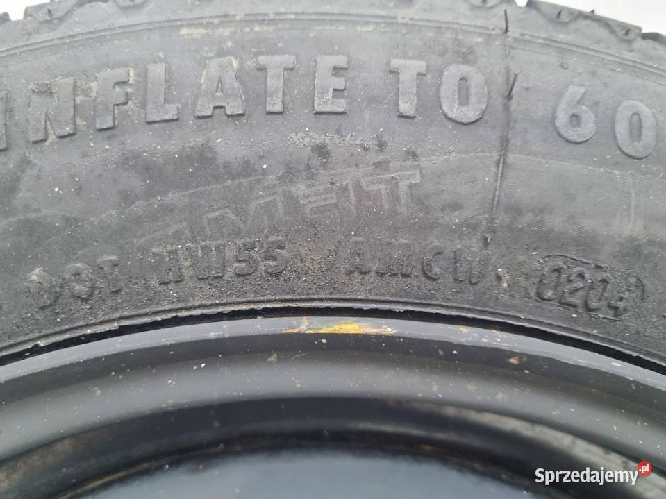KOŁO DOJAZDOWE 12580 R15 98ABNB 2150836 4x108 Motoryzacja sprzedam