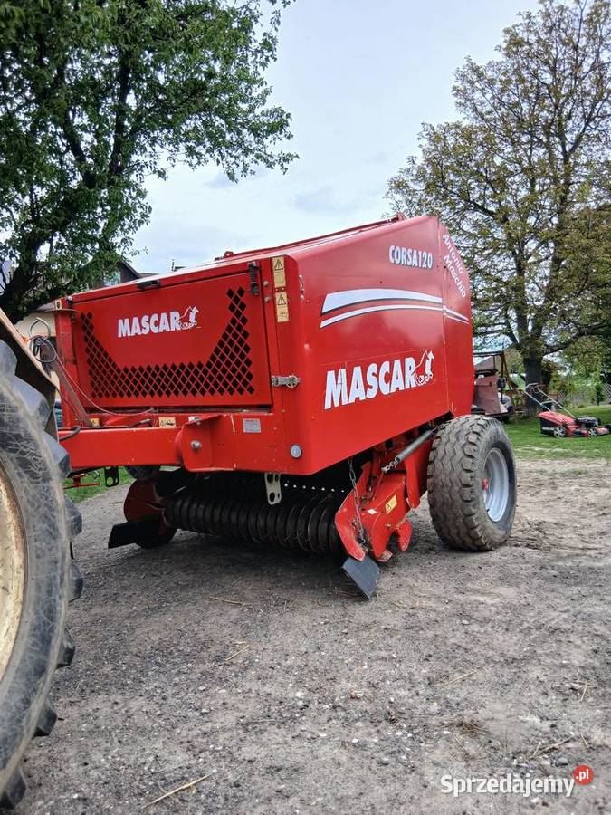 Prasa rolująca MASCAR CORSA 120 Rolujące (belujące) Mzurów sprzedam