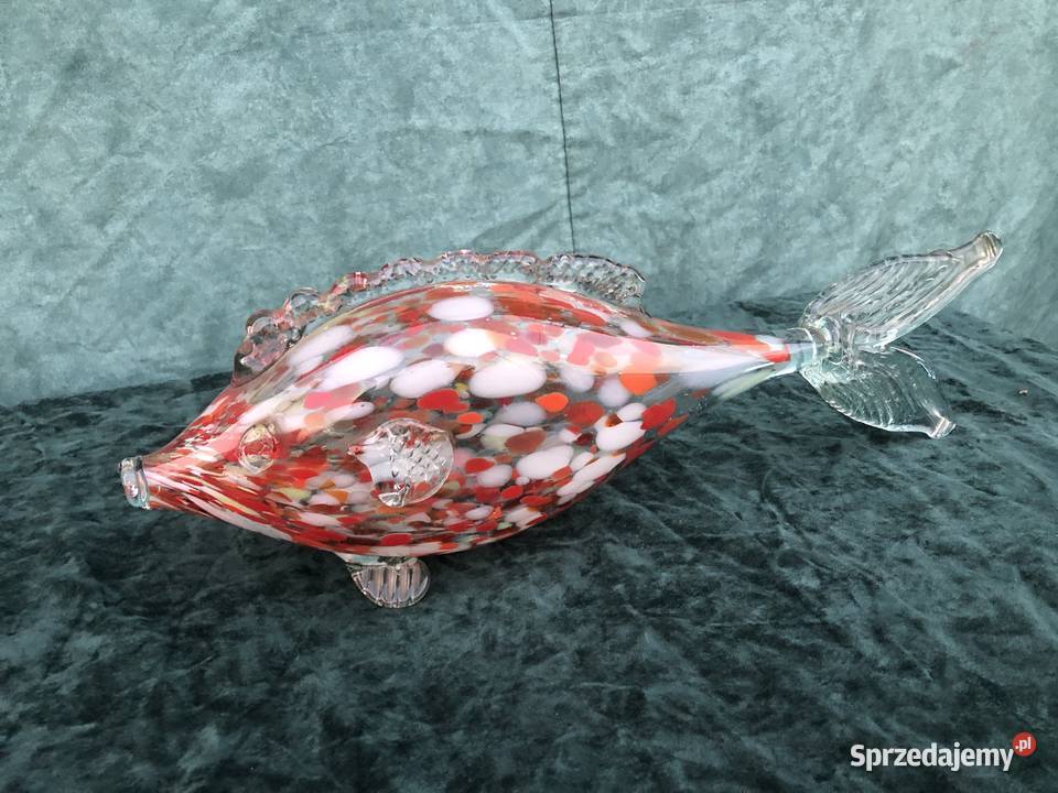 PRL ryba szklana Łowicz sprzedam
