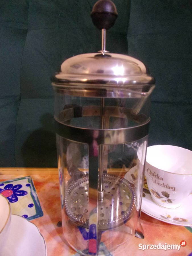 Angielski ZAPARZACZ Z TŁOKIEM DO KAWY HERBATY Warszawa
