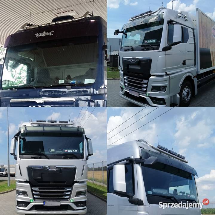 Orurowanie dachowe Rama MAN TGX TGA TGS TGM z Tuning wizualny Tur sprzedam