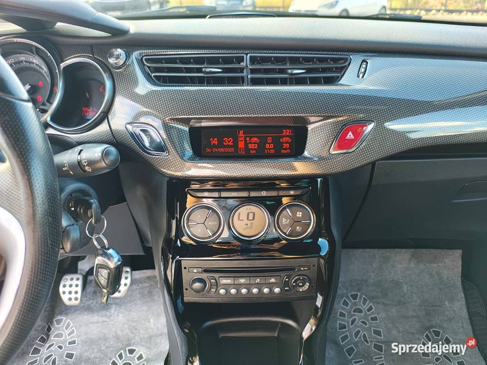 Citroen DS3 16Beznyna 150 Piękny kolor Skórzane możliwa zamiana podkarpackie Zarszyn