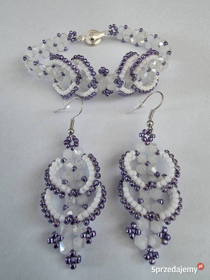 Damskie kolczyki z bransoletka 19 Bransoletki małopolskie Tenczynek