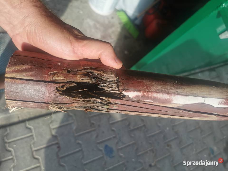 Szkutnik Dezeta Maszt drewniany Gafel bom