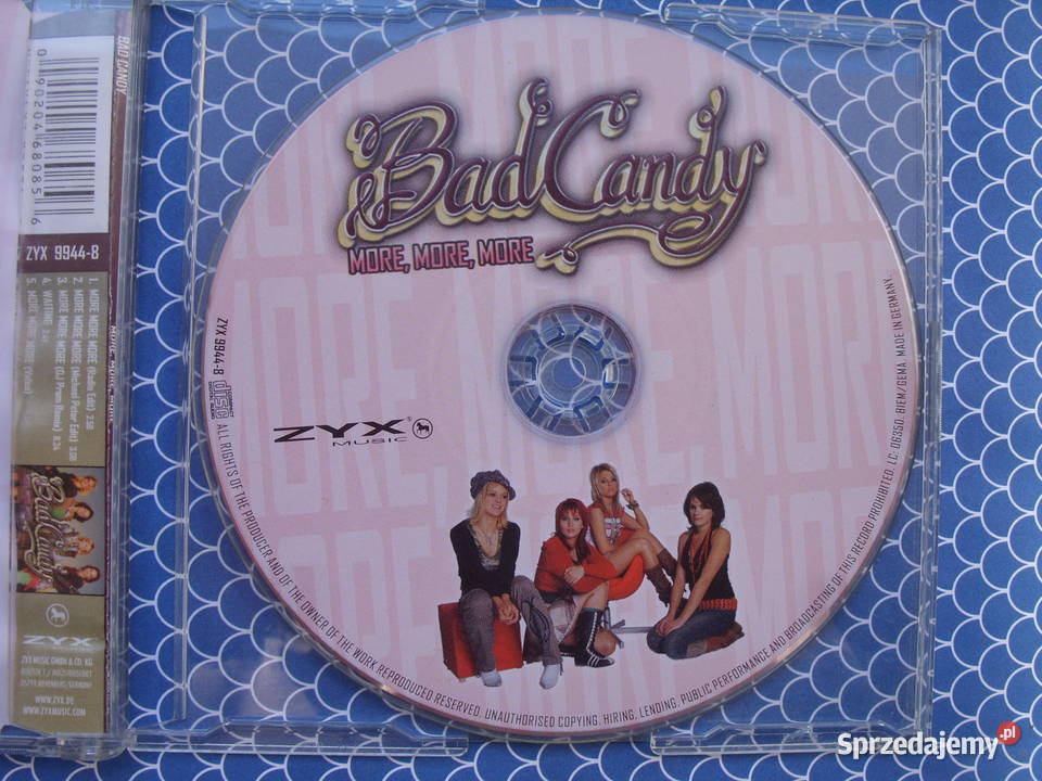 Singiel CD BAD CANDYMORE MORE 2006 Wołów
