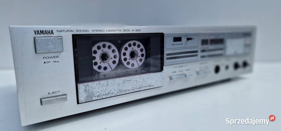 Magnetofon Yamaha K220 Stereo Cassette Deck Międzychód