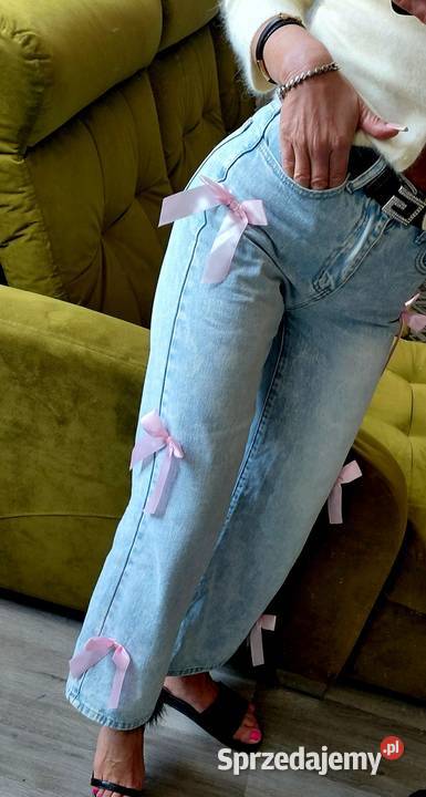 Spodnie kokarda różowa Zgierz