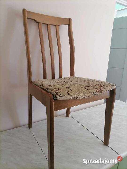 Cztery Krzesła Vintage Retro Paczków PRL Krzesła Wałbrzych