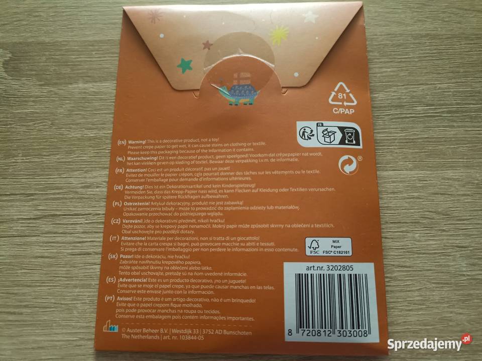 Dekoracja na przyjęcia żółw figurki z plastra Kwidzyn