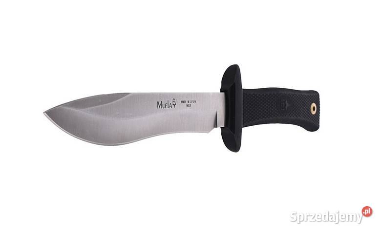 Nóż Muela Black Rubber Satin 420H 5516 Trzcianka