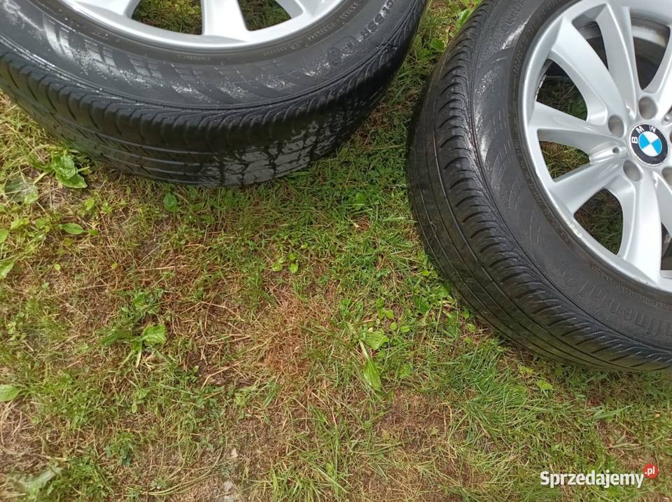 Felgi opony BMW F10 17 oryginał letnie mazowieckie Wołomin