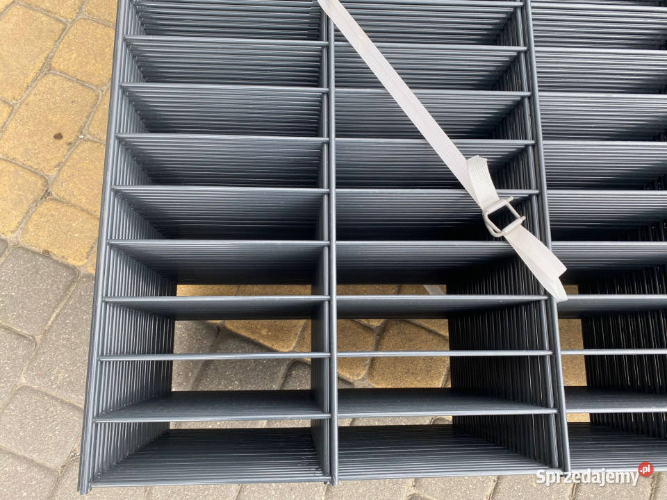 Ogrodzenie PANELOWE 75 m 2 m wysokości drut 65 Ruda