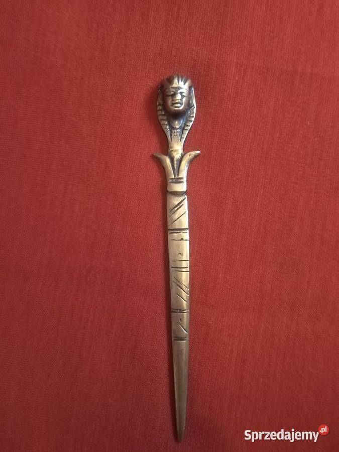 Faraon Przyrząd do Cięcia Papieru Kopert Mosiądz